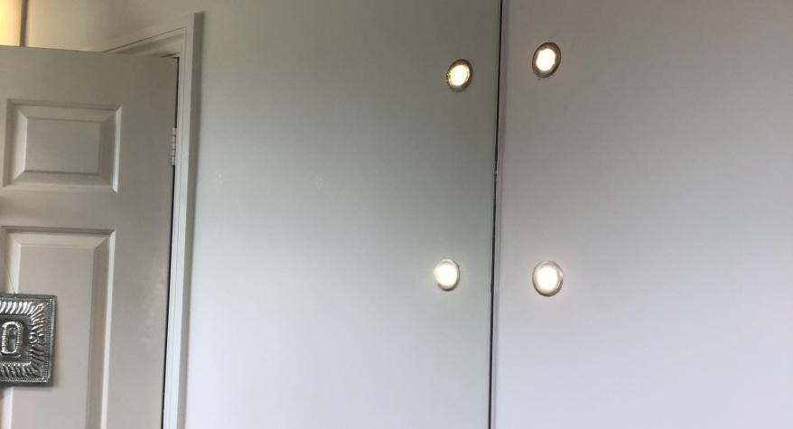 Bathroom lighting installation in Hampshire