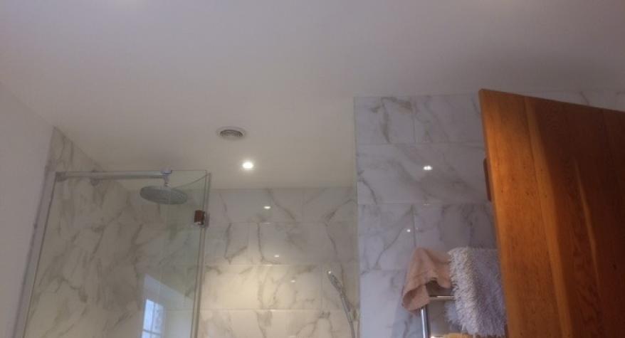 Bathroom lighting installation in Hampshir