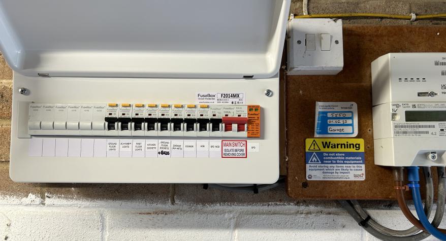 Consumer unit upgrade Fordingbridge - Carlyia Ltd